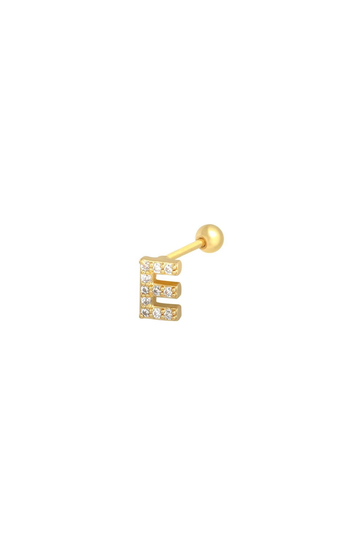 Gold / Piercing E Gold Kupfer,Edelstahl Bild27